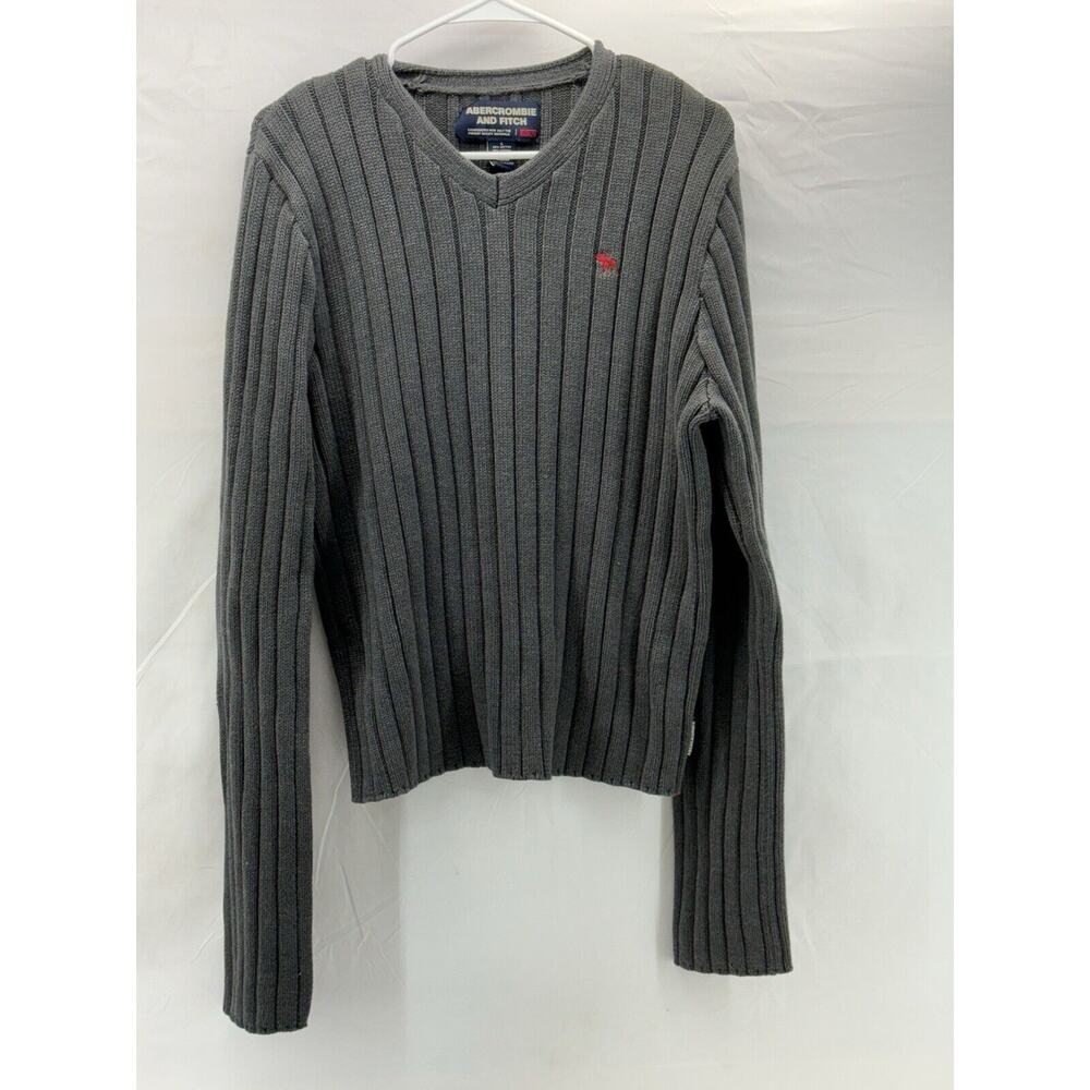Women's abercrombie fitch Large Gray Sweater